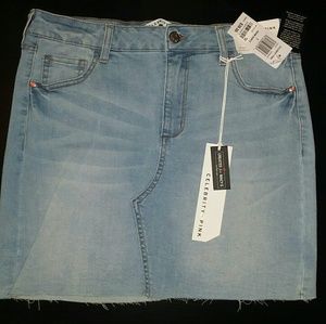 Celebrity Pink jean skirt